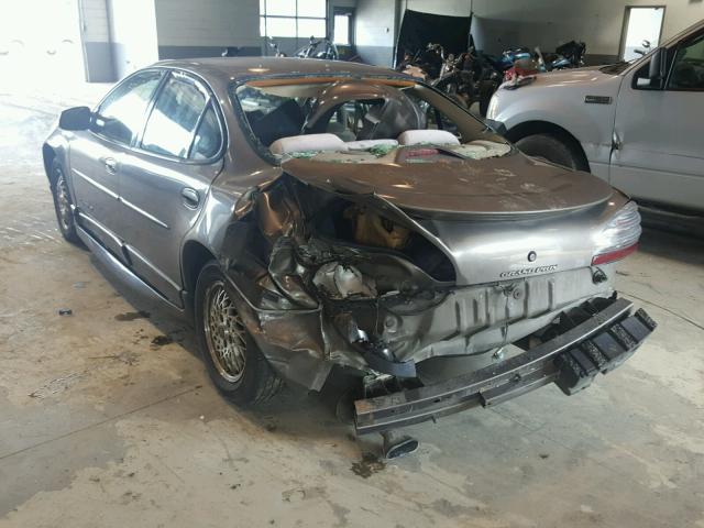 1G2WP52K4YF183532 - 2000 PONTIAC GRAND PRIX BROWN photo 3