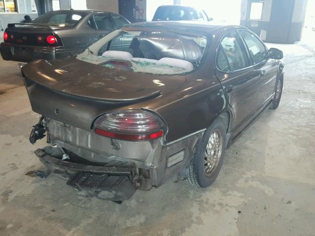 1G2WP52K4YF183532 - 2000 PONTIAC GRAND PRIX BROWN photo 4