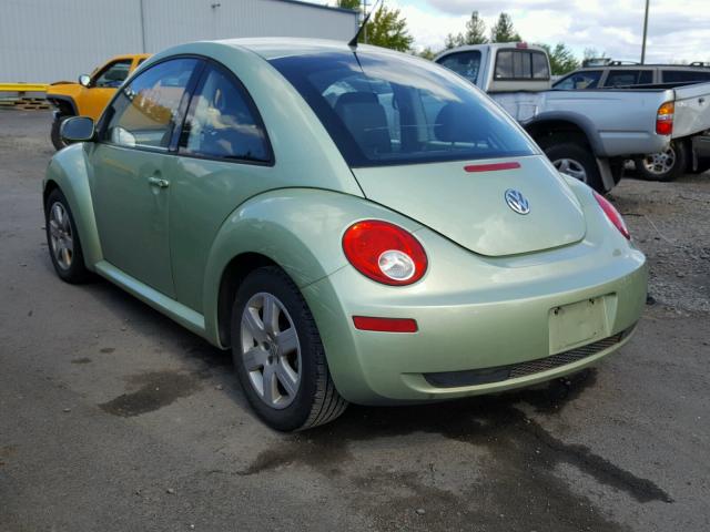 3VWRW31C67M500507 - 2007 VOLKSWAGEN NEW BEETLE 绿色 照片 3
