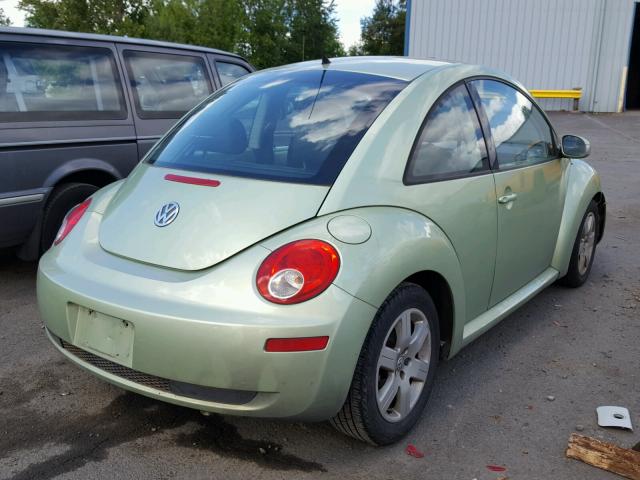 3VWRW31C67M500507 - 2007 VOLKSWAGEN NEW BEETLE 绿色 照片 4