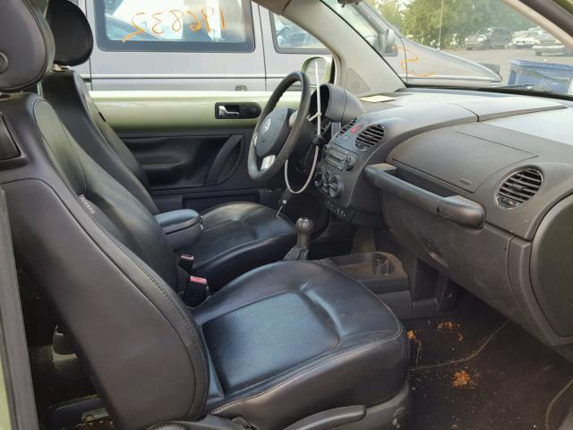 3VWRW31C67M500507 - 2007 VOLKSWAGEN NEW BEETLE 绿色 照片 5