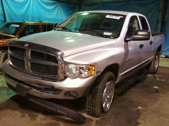 1D7HU18D34S788907 - 2004 DODGE RAM 1500 S SILVER photo 2