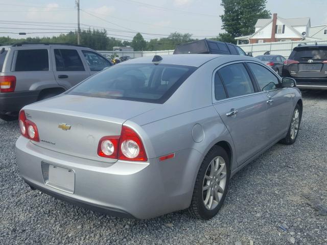 1G1ZE5E02CF135988 - 2012 CHEVROLET MALIBU LTZ 银色 照片 4