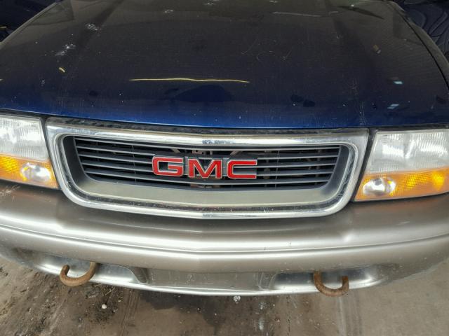 1GKDT13W7Y2154692 - 2000 GMC JIMMY / EN BLUE photo 7