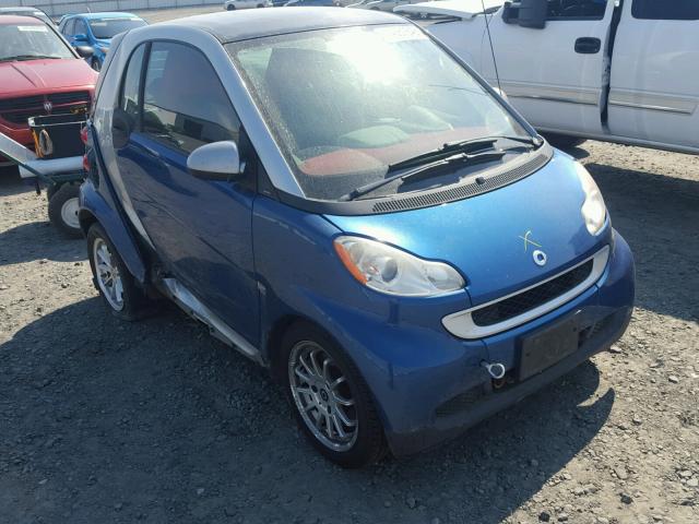 WMEEJ31X69K286620 - 2009 SMART FORTWO PUR BLUE photo 1