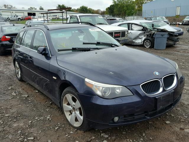 WBANN735X6CN01831 - 2006 BMW 530 BLUE photo 1