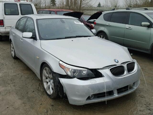 WBANB53517CP05805 - 2007 BMW 550 I SILVER photo 1