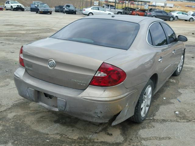 2G4WE587161147365 - 2006 BUICK LACROSSE BROWN photo 4