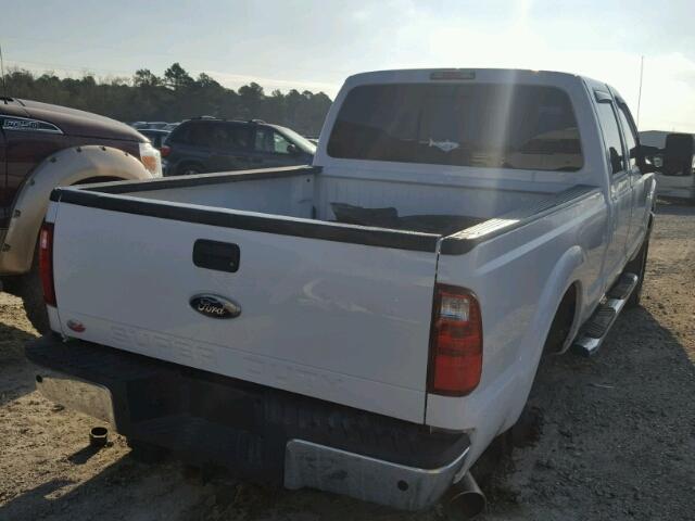 1FT7W2BT4CEB95849 - 2012 FORD F250 SUPER WHITE photo 4