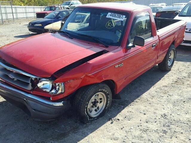 1FTCR10A0VUA47661 - 1997 FORD RANGER RED photo 9