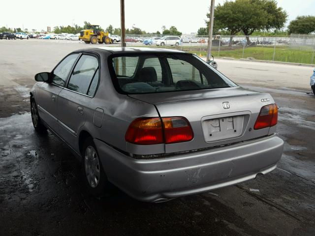 2HGEJ6619YH517408 - 2000 HONDA CIVIC BASE 银色 照片 3