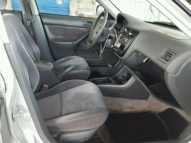 2HGEJ6619YH517408 - 2000 HONDA CIVIC BASE 银色 照片 5