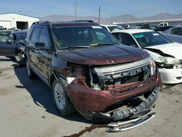 1FMHK8D83CGA64939 - 2012 FORD EXPLORER X BROWN photo 1