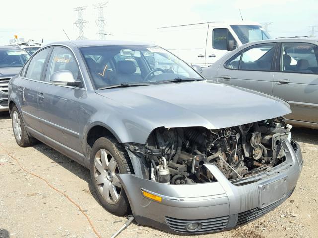 WVWAD63B55P031901 - 2005 VOLKSWAGEN PASSAT GLS SILVER photo 1