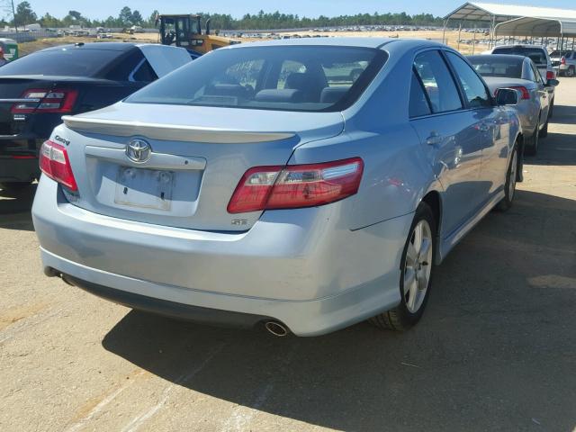 4T1BK46K79U595062 - 2009 TOYOTA CAMRY BLUE photo 4