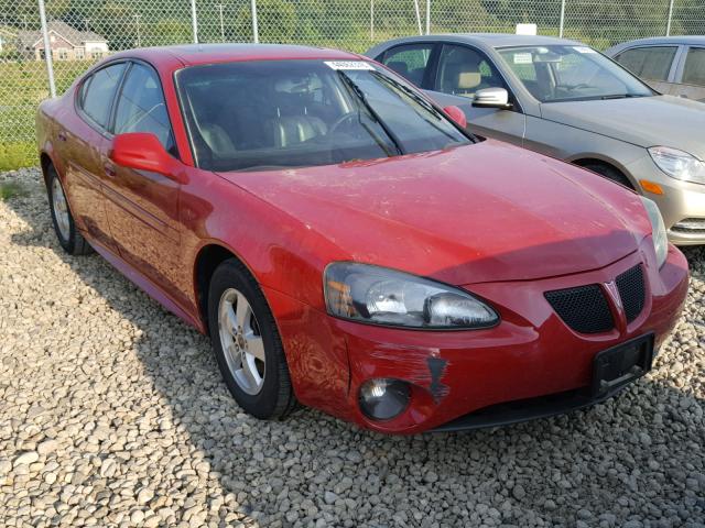 2G2WP552861258264 - 2006 PONTIAC GRAND PRIX RED photo 1