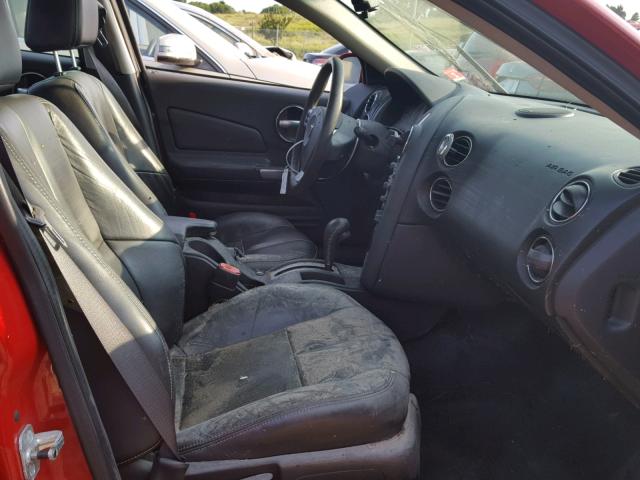 2G2WP552861258264 - 2006 PONTIAC GRAND PRIX RED photo 5