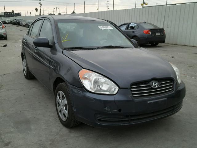 KMHCN4AC1BU613573 - 2011 HYUNDAI ACCENT GLS GRAY photo 1