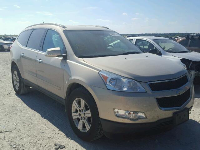 1GNKRGED2BJ413836 - 2011 CHEVROLET TRAVERSE L TAN photo 1