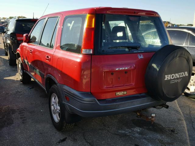 JHLRD1860YC055068 - 2000 HONDA CR-V RED photo 3