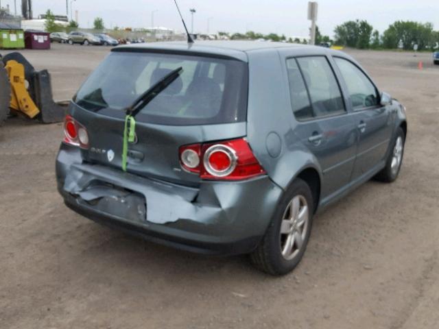 9BWEL4BE8A4003385 - 2010 VOLKSWAGEN CITY GOLF GREEN photo 4