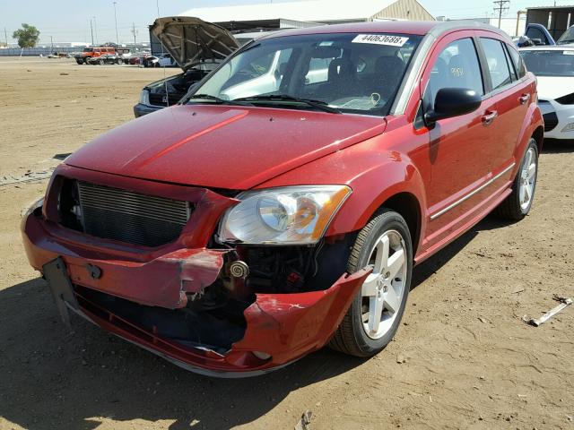 1B3HE78K57D556506 - 2007 DODGE CALIBER R/ RED photo 2