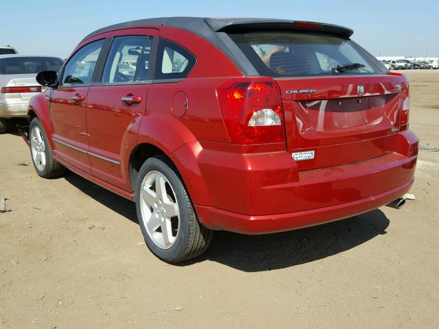 1B3HE78K57D556506 - 2007 DODGE CALIBER R/ RED photo 3