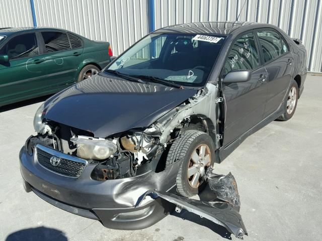 1NXBR30E16Z758731 - 2006 TOYOTA COROLLA CE GRAY photo 2