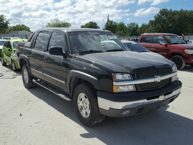 3GNEK12T04G237237 - 2004 CHEVROLET AVALANCHE BLACK photo 1