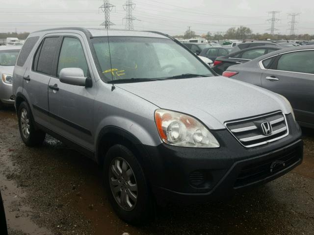 JHLRD78825C059140 - 2005 HONDA CR-V SILVER photo 1