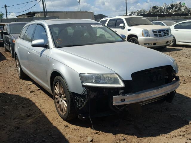 WAUKH74F66N119737 - 2006 AUDI A6 AVANT Q SILVER photo 1