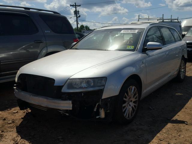 WAUKH74F66N119737 - 2006 AUDI A6 AVANT Q SILVER photo 2