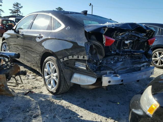 2G1105SA5G9162187 - 2016 CHEVROLET IMPALA LT BLACK photo 3