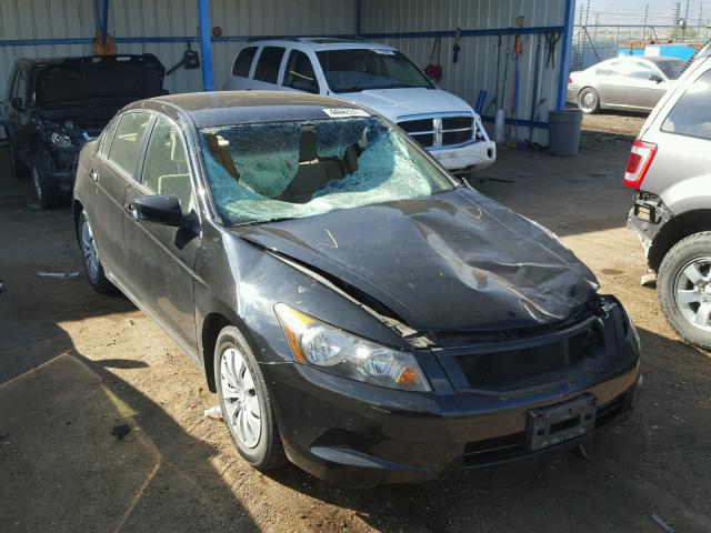 1HGCP26339A144267 - 2009 HONDA ACCORD LX BLACK photo 1