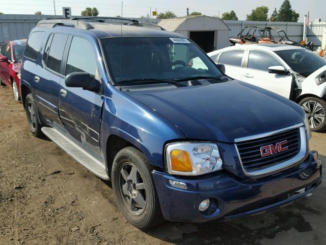 1GKES16S736194532 - 2003 GMC ENVOY XL BLUE photo 1