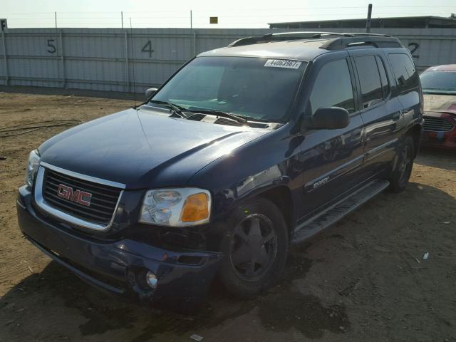 1GKES16S736194532 - 2003 GMC ENVOY XL BLUE photo 2