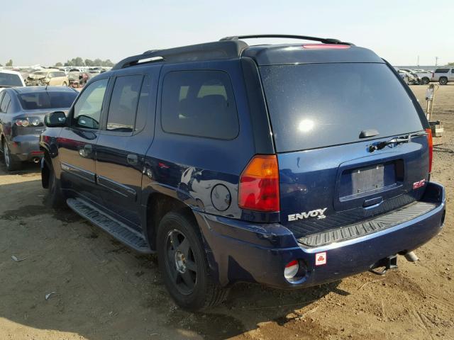 1GKES16S736194532 - 2003 GMC ENVOY XL BLUE photo 3