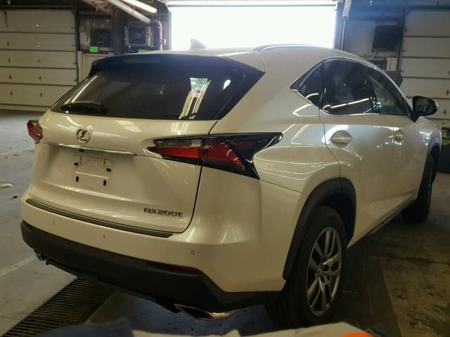 JTJBARBZ7G2063226 - 2016 LEXUS NX 200T WHITE photo 4