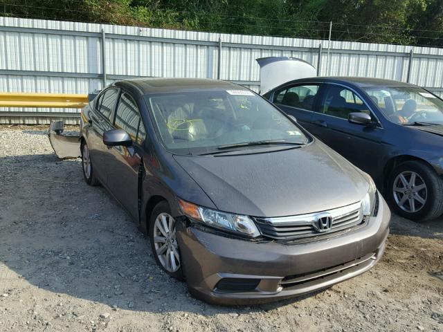 19XFB2F95CE329049 - 2012 HONDA CIVIC EXL 灰色 照片 1