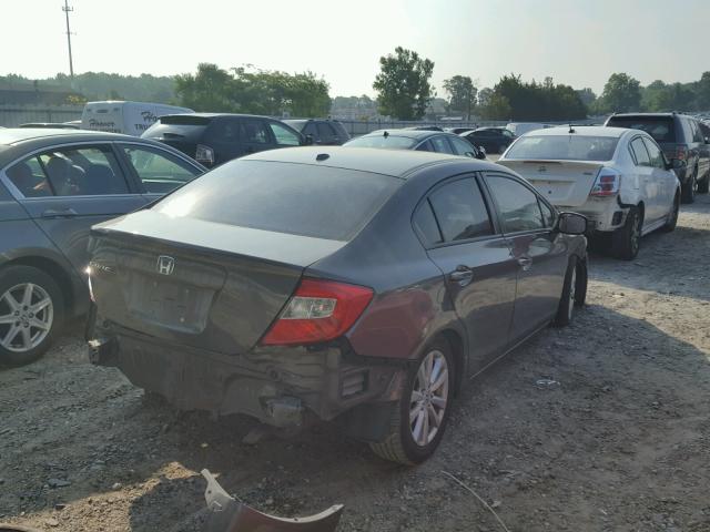 19XFB2F95CE329049 - 2012 HONDA CIVIC EXL 灰色 照片 4