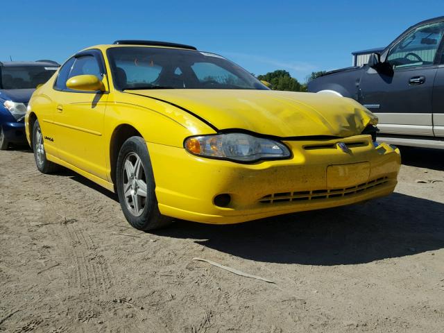 2G1WW12E849318122 - 2004 CHEVROLET MONTE CARL 黄色 照片 1