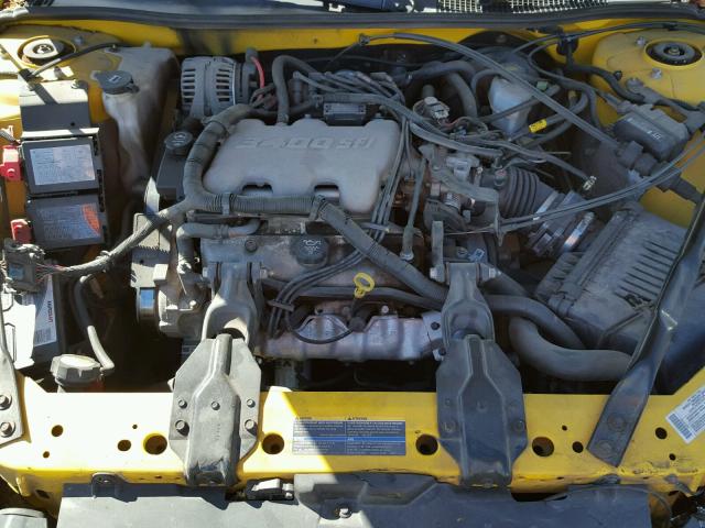 2G1WW12E849318122 - 2004 CHEVROLET MONTE CARL YELLOW photo 7