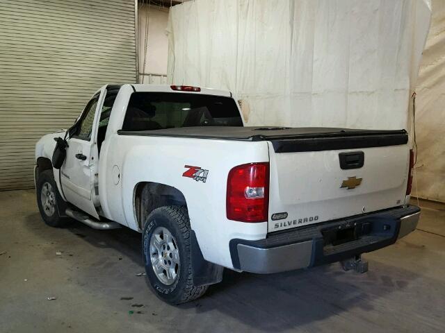 1GCEK14C88Z223906 - 2008 CHEVROLET SILVERADO WHITE photo 3