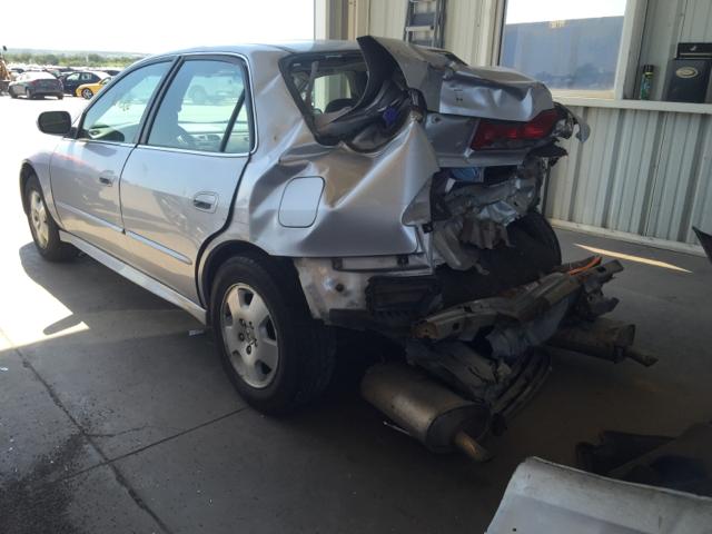 1HGCG16541A025790 - 2001 HONDA ACCORD EX SILVER photo 3