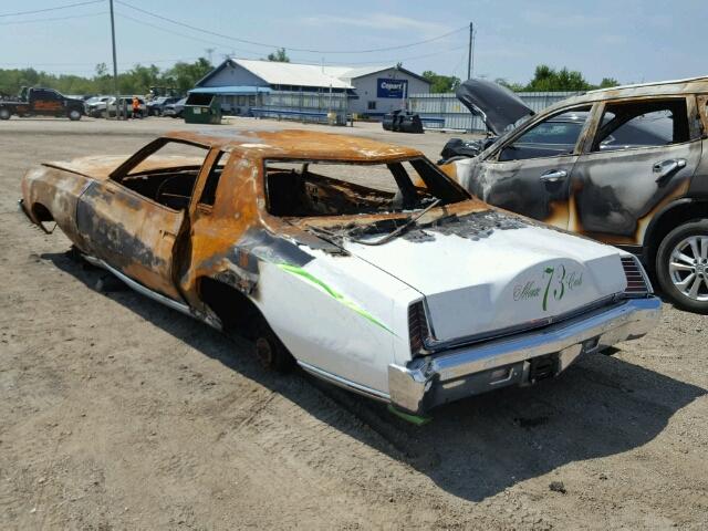 1H57H3K590035 - 1973 CHEVROLET MONTECARLO BURN photo 3