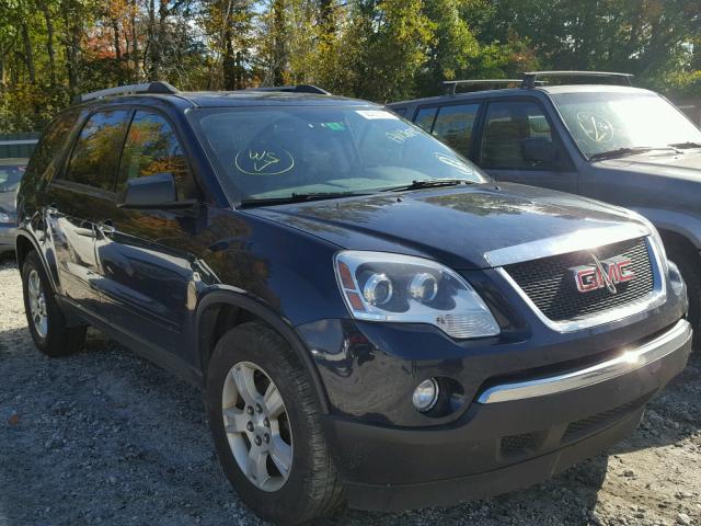 1GKKVPED9CJ275741 - 2012 GMC ACADIA BLUE photo 1