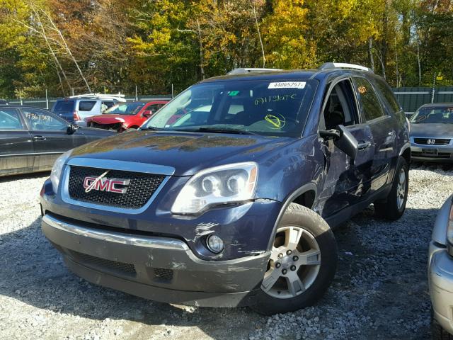 1GKKVPED9CJ275741 - 2012 GMC ACADIA BLUE photo 2