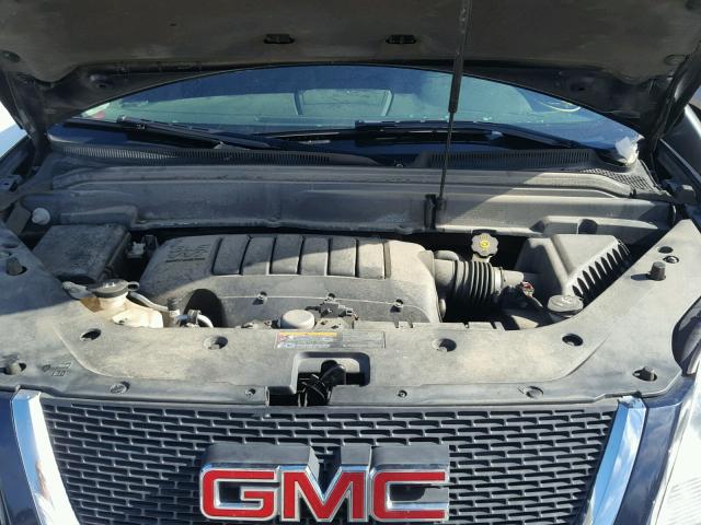 1GKKVPED9CJ275741 - 2012 GMC ACADIA BLUE photo 7