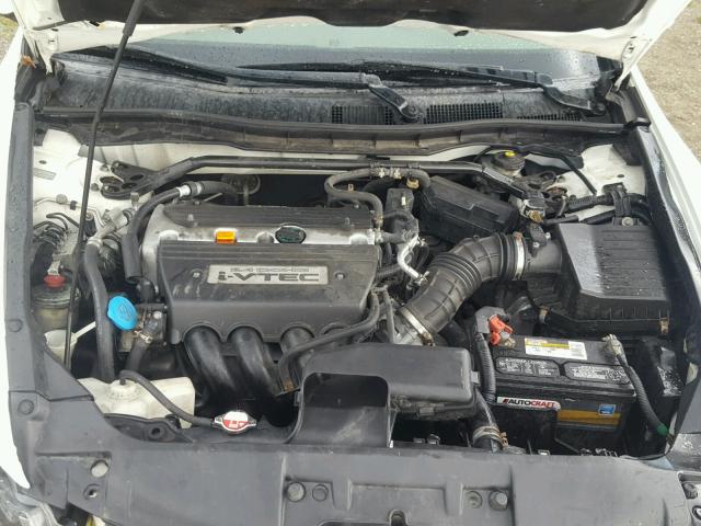 JHMCP26878C003200 - 2008 HONDA ACCORD EXL WHITE photo 7