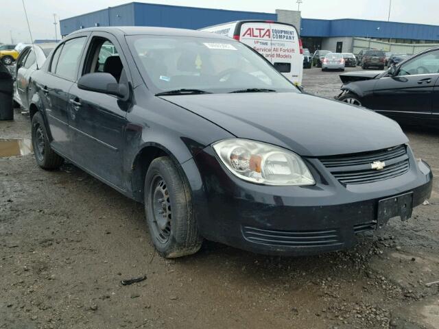 1G1AD5F50A7142651 - 2010 CHEVROLET COBALT 1LT BLACK photo 1